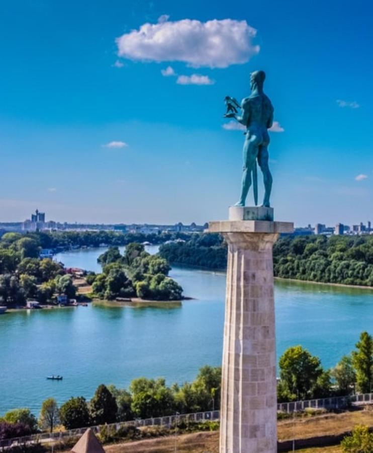 Top Spot Apartment Belgrad Exteriör bild